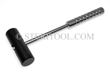 #10190/40190 - Non-Magnetic Stainless Steel Mallet. SS Handle. Nylon Head. non-magnetic, non magnetic, nonmagnetic, mallet, hammer, stainless steel